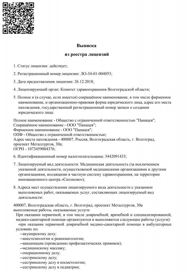 Панацея Краснооктябрьский район в Волгограде